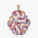 Symphony - Terence Oval-Violet Organza - 2